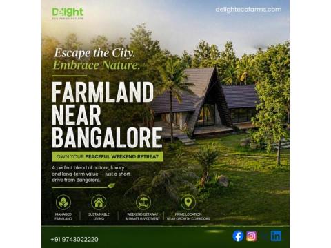Eco-Friendly Farmland for Sale on Kanakapura Road | Delightecofarms