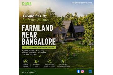 Eco-Friendly Farmland for Sale on Kanakapura Road | Delightecofarms